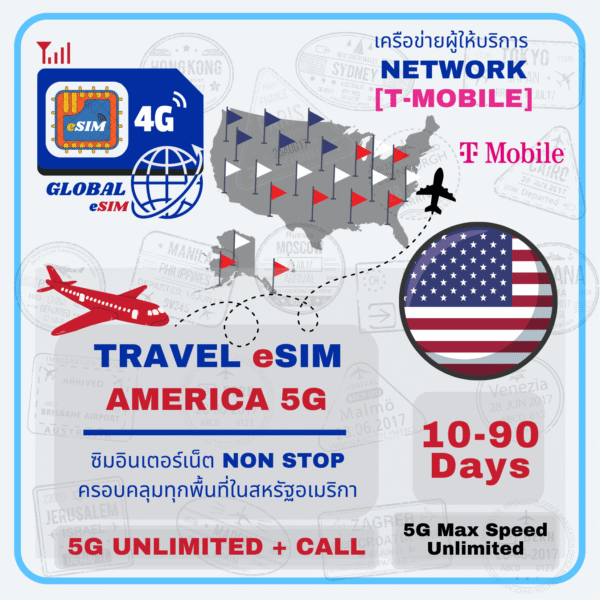 USA eSIM 5G Unlimited +Call