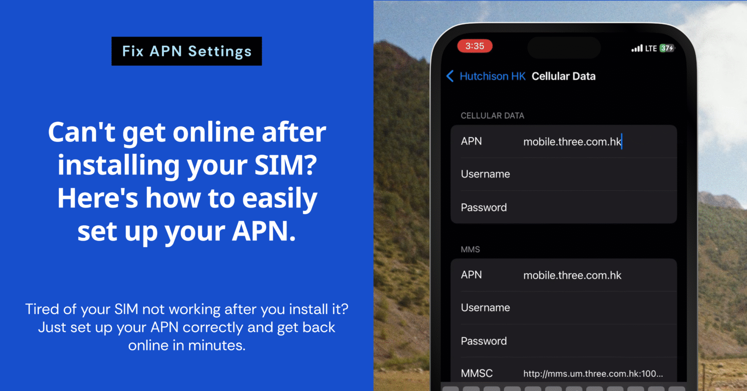 Can't get online after installing your SIM? Here's how to easily set up ...
