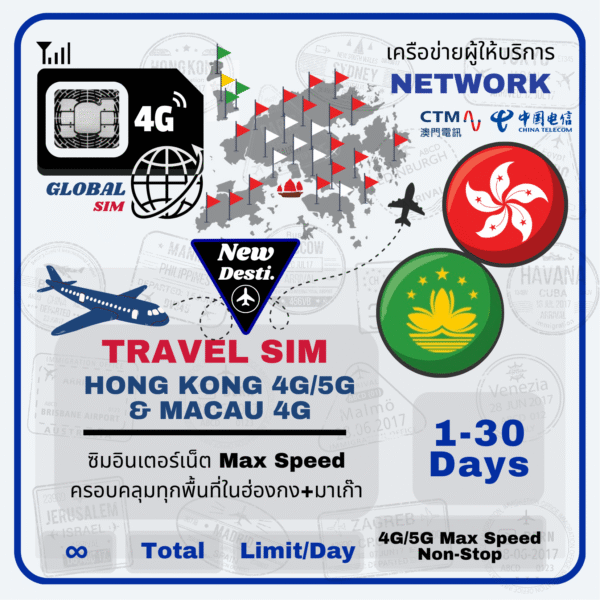 Hong Kong & Macau SIM Card